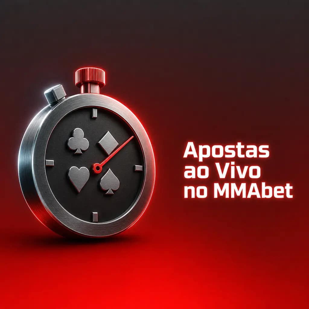 Apostas ao vivo no MMAbet com odds em tempo real