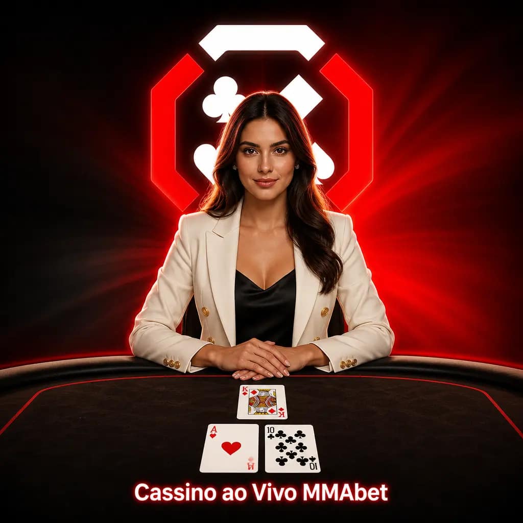 Cassino ao vivo MMAbet com dealers humanos transmitidos em HD