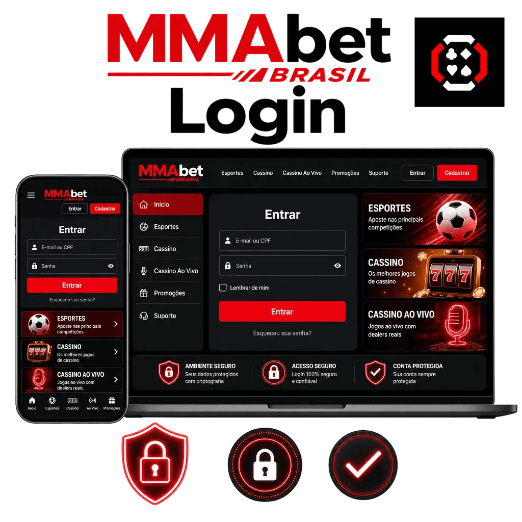 Login na plataforma MMAbet