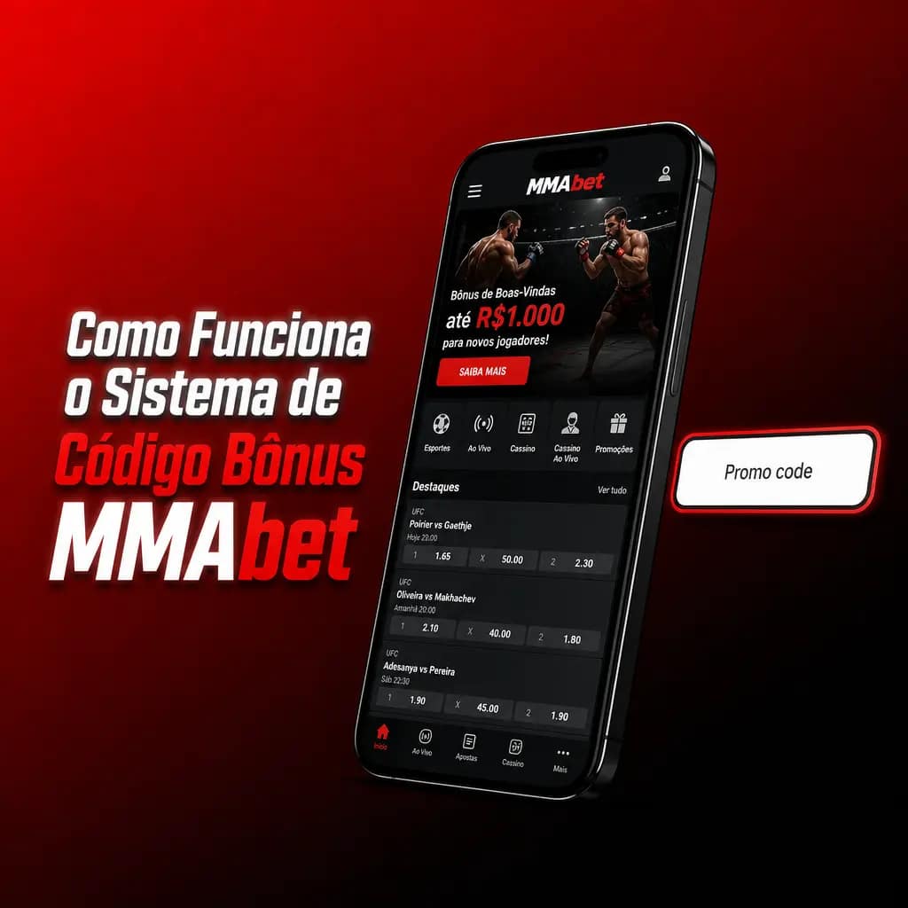 Sistema de código bônus MMAbet