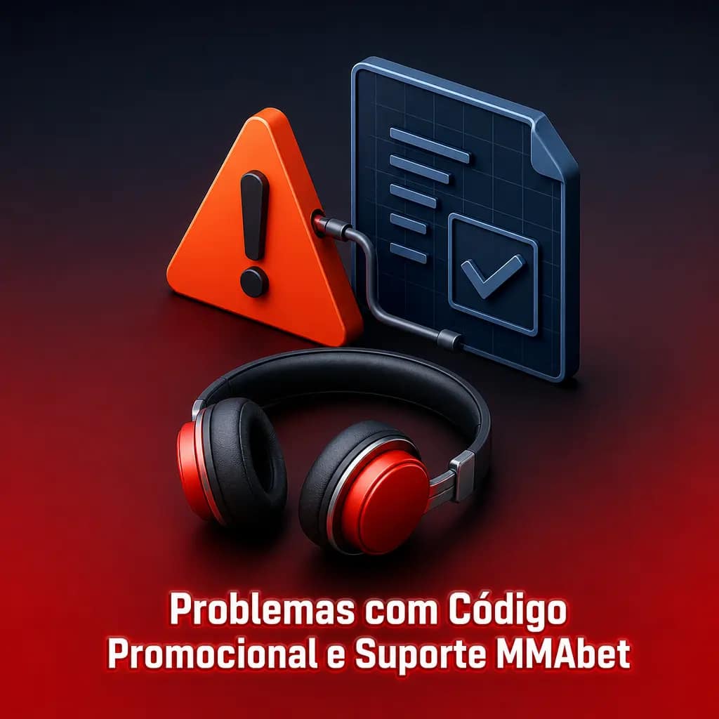 Suporte MMAbet para problemas com código promocional