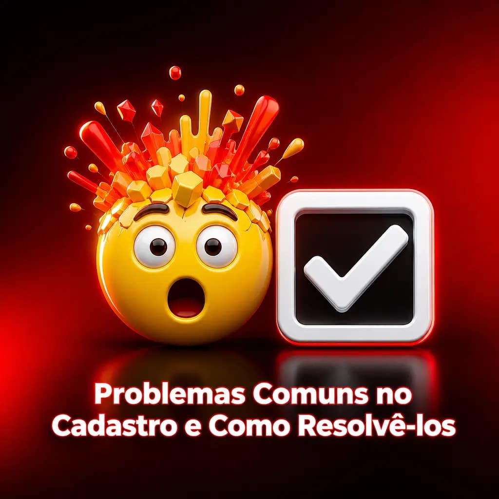 Problemas comuns no cadastro e soluções rápidas