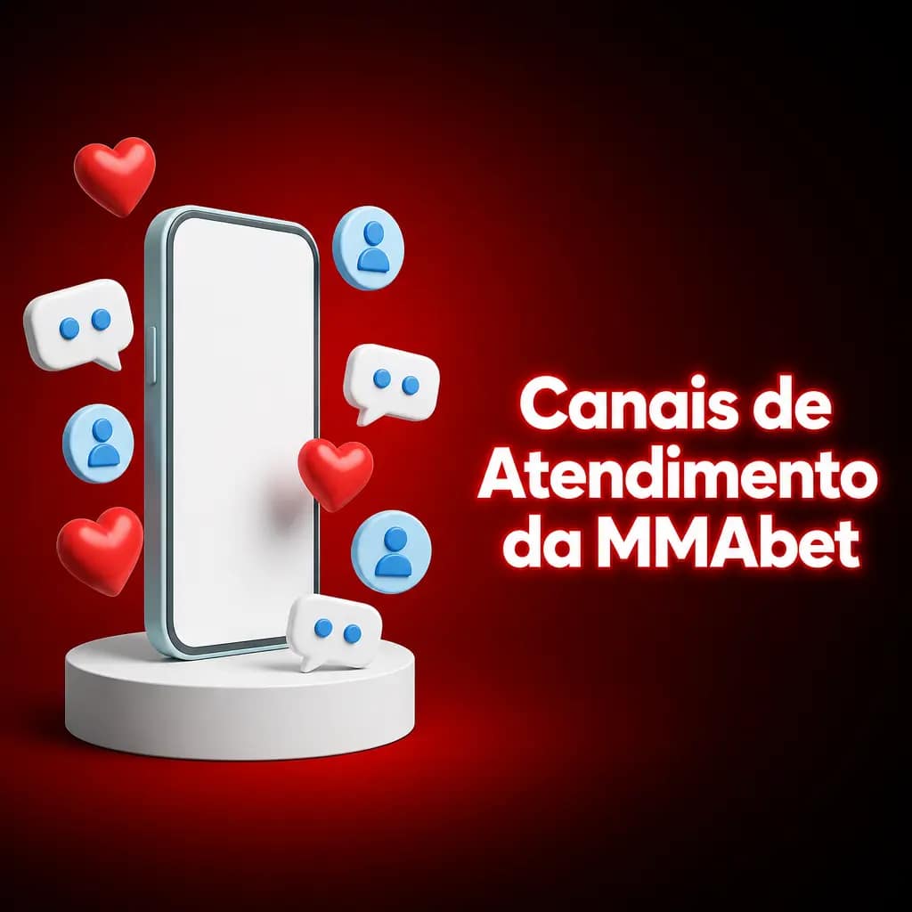 Canais de atendimento da MMAbet disponíveis 24 horas